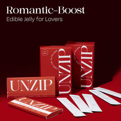 UNZIP PLEASURE BOOSTING JELLY 20 Packets